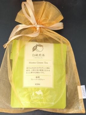 LUPICIA Momo Japanese Green Tea – Light Green Sachet